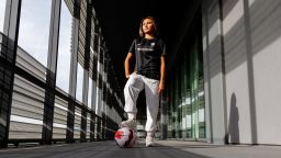 Alyssa Thompson, 18, is the new future of Angel City Football Club after being  chosen as the teams first round draft pick on January 12, 2023 in Playa Vista, California.The Harvard Westlake student was recently called up to the US Womens National Team.
