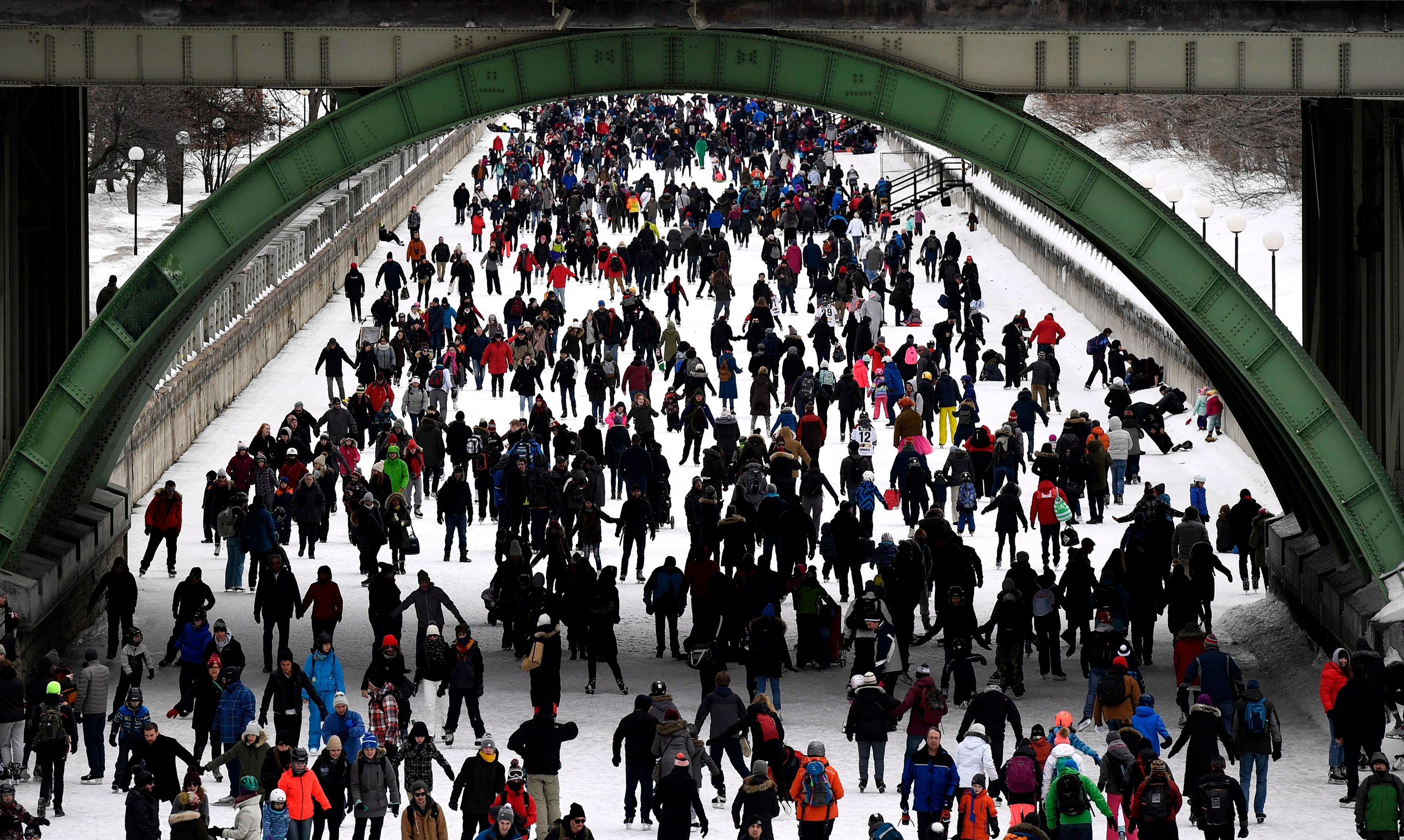 Rideau Canal Skateway in Ottawa is closed because there's not enough ice |  CNN