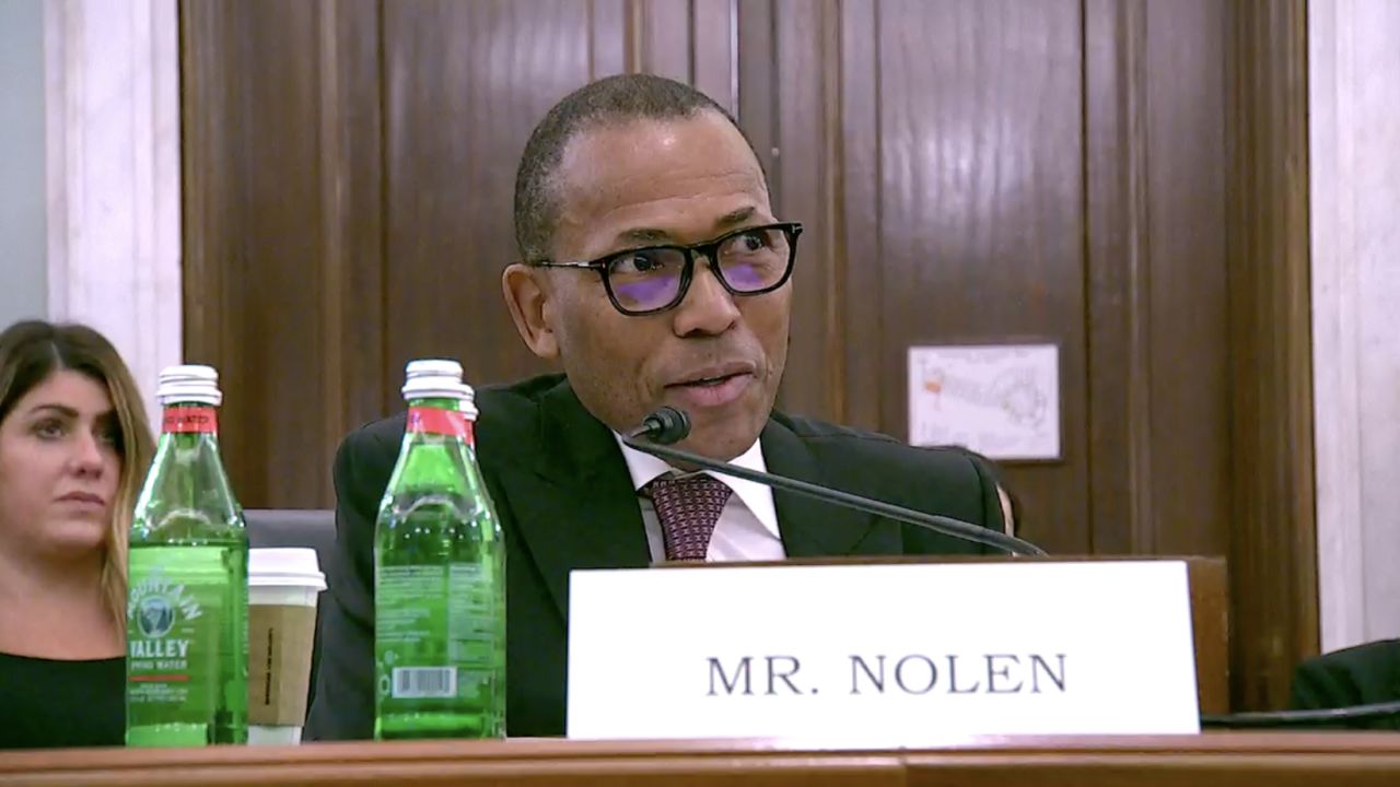 Billy Nolen, the acting FAA administrator, appeared before the Senate Commerce Committee to address the software outage that halted flight departures nationwide last month.