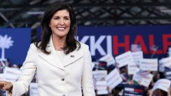 Former South Carolina Gov. and United Nations ambassador Nikki Haley arrives for an event launching her candidacy for the US presidency February 15, 2023 in Charleston, South Carolina.