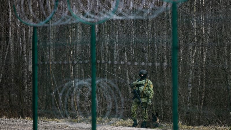 Tensions mount at the Belarus-Ukraine border amid concerns of a Russian spring offensive | CNN