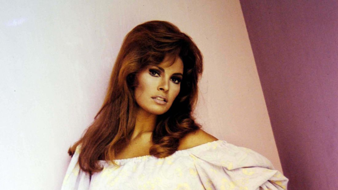 Raquel Welch poses for a photo in 1968.