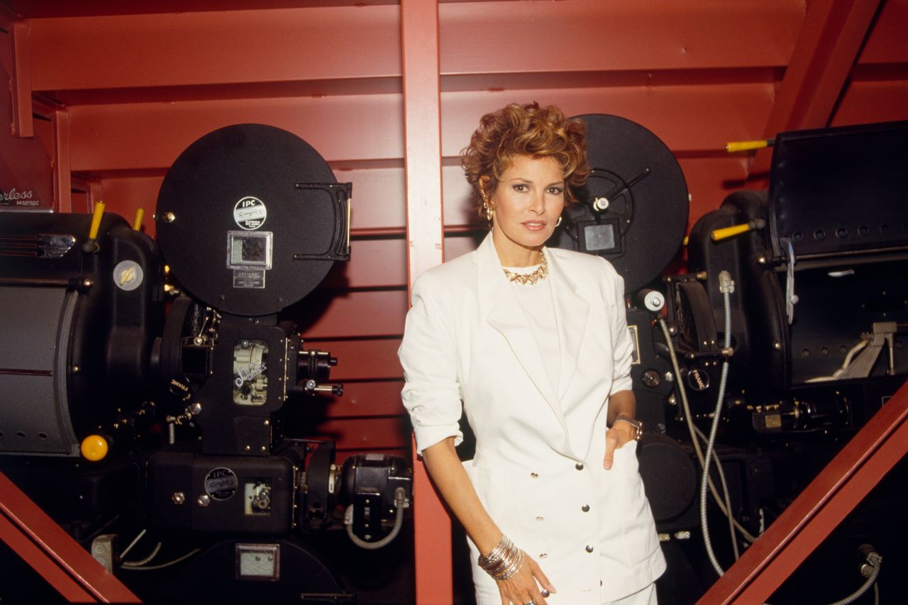 Welch poses for the television film "Right to Die" in 1987.