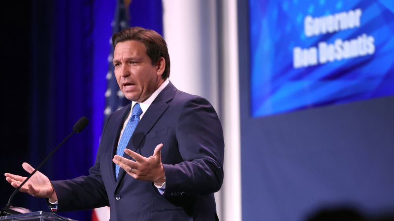 Ron DeSantis’ use of government power to implement agenda worries some conservatives | CNN Politics