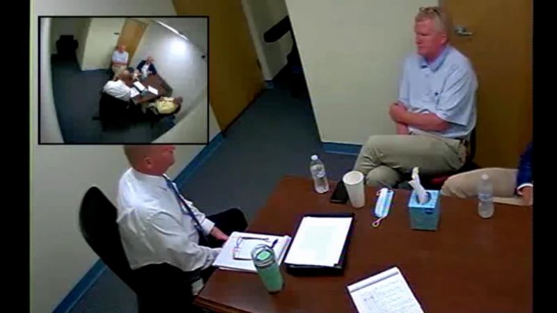 Video: Watch investigators confront Murdaugh with inconsistencies in his timeline   | CNN