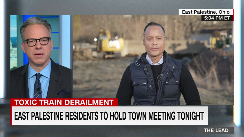 East Palestine, Ohio residents question the safety of their water and air in the wake of a train derailment and fire | CNN