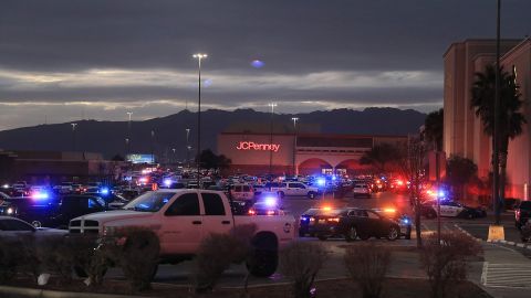 Police and multiple other law enforcement agencies surround Cielo Vista Mall after a shooting.