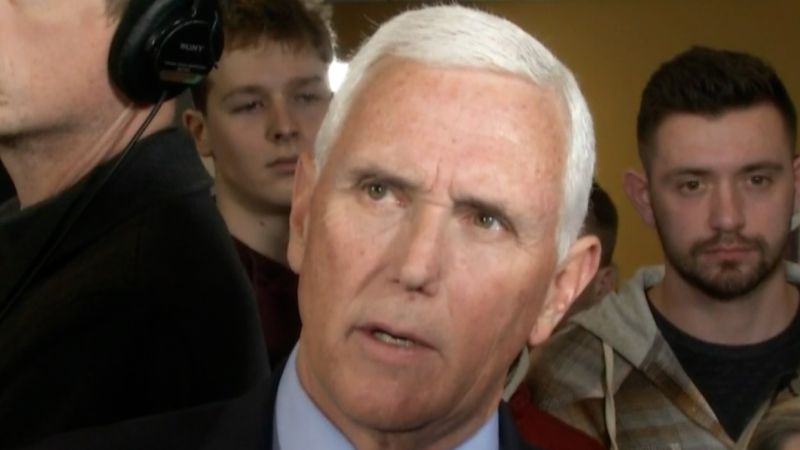 Watch: Pence vows to fight subpoena in Trump probe, calling it ‘unconstitutional’ | CNN Politics