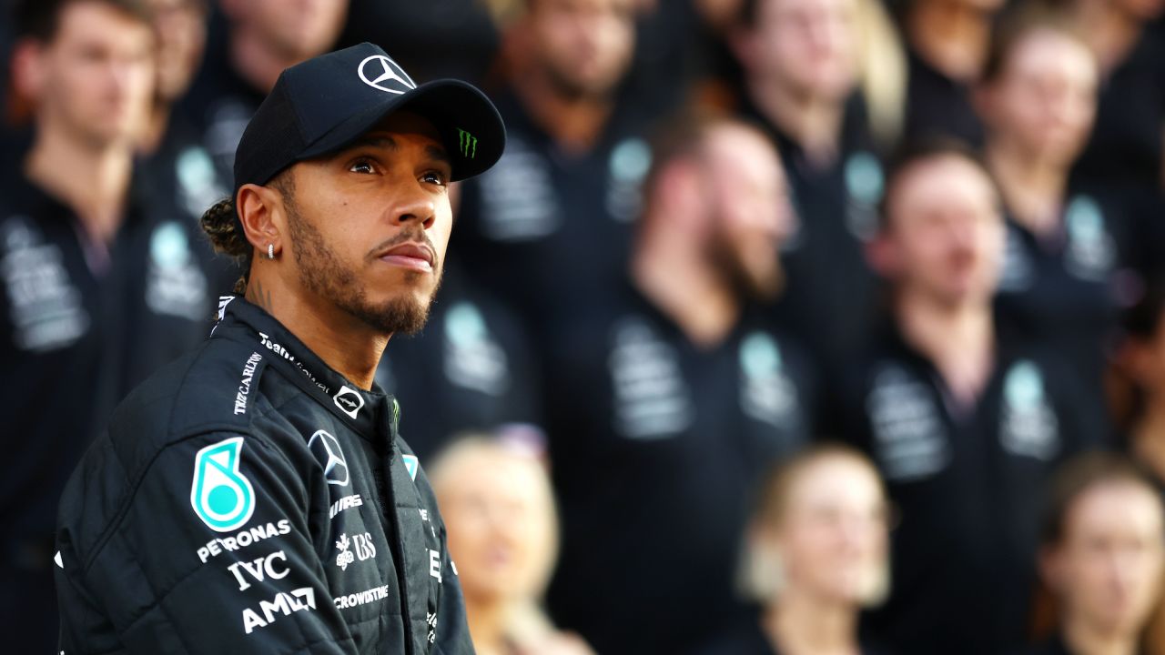 Hamilton is looking to bounce back after a poor 2022 in which he failed to win a single race.
