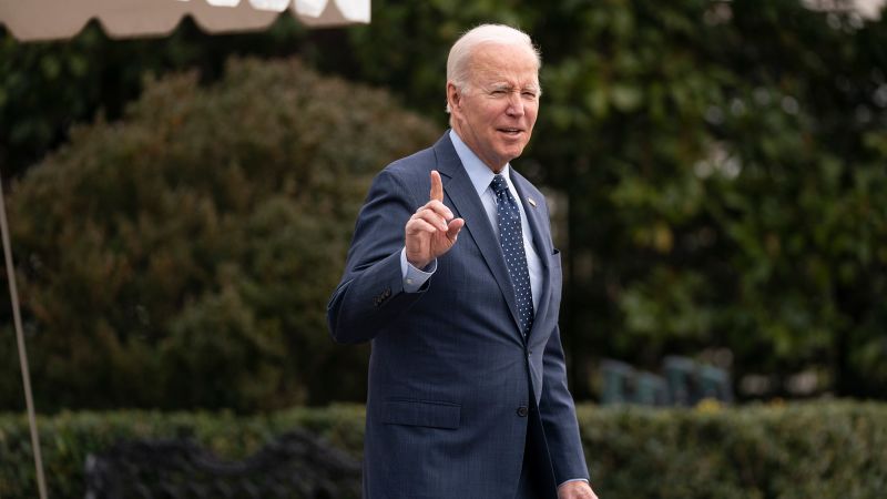 NextImg:Biden to deliver remarks addressing downed objects Thursday afternoon | CNN Politics