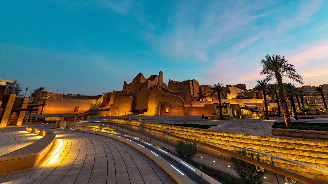 It's hoped 27 million visitors a year will come to Diriyah.