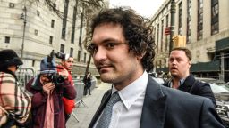 Sam Bankman-Fried, co-founder of FTX Cryptocurrency Derivatives Exchange, arrives at court in New York, US, on Thursday, Feb. 16, 2023. US prosecutors said their discovery that Bankman-Fried used a virtual private network to access the internet on two recent occasions raises concerns that the FTX co-founder could be hiding his online activities.