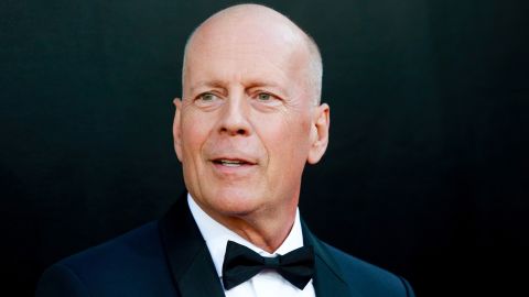 Bruce Willis in 2018, before his diagnosis of aphasia.