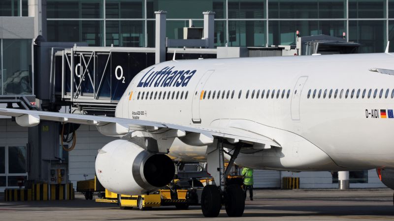 Lufthansa cancels over 1,300 flights as airport workers strike | CNN Business