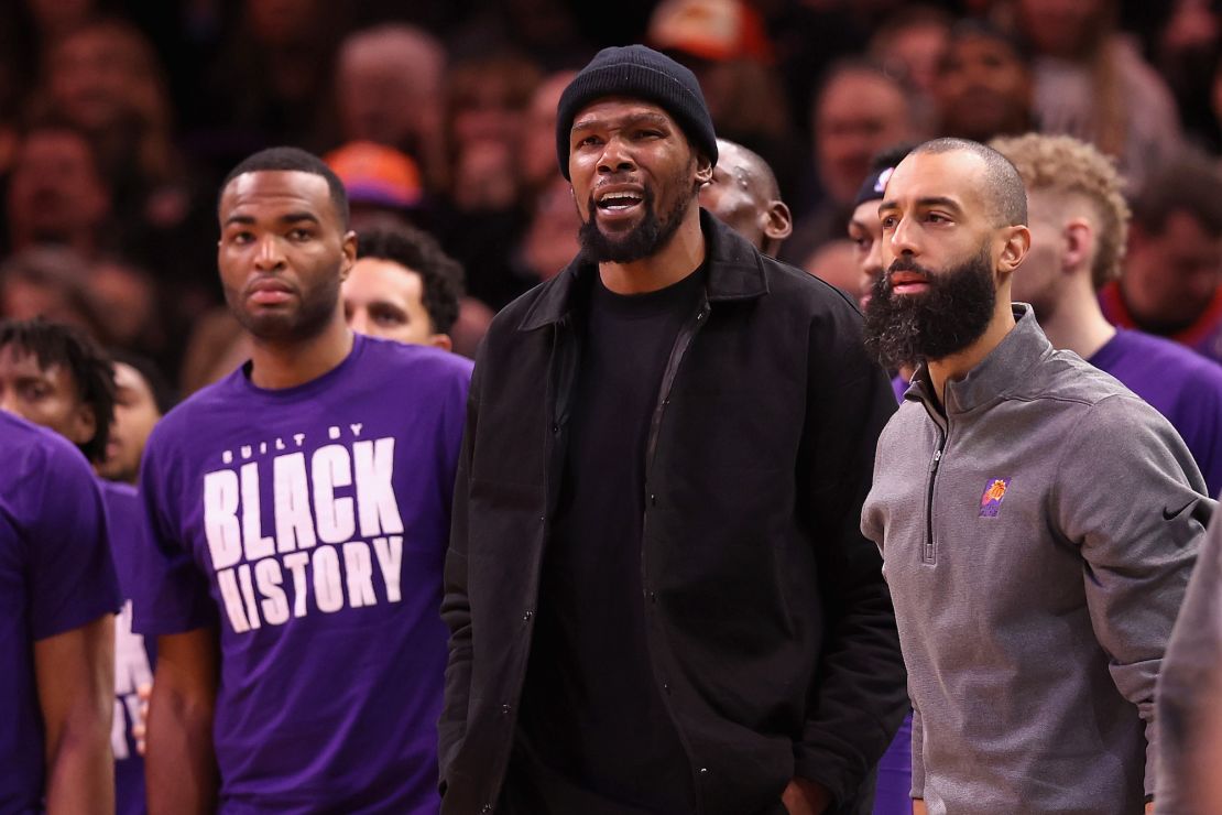 Kevin Durant will be hoping to help the Suns win their first NBA championship.