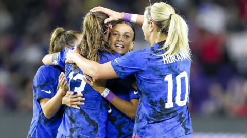 Star forward Mallory Swanson scored both goals in the USWNT's victory over Canada.