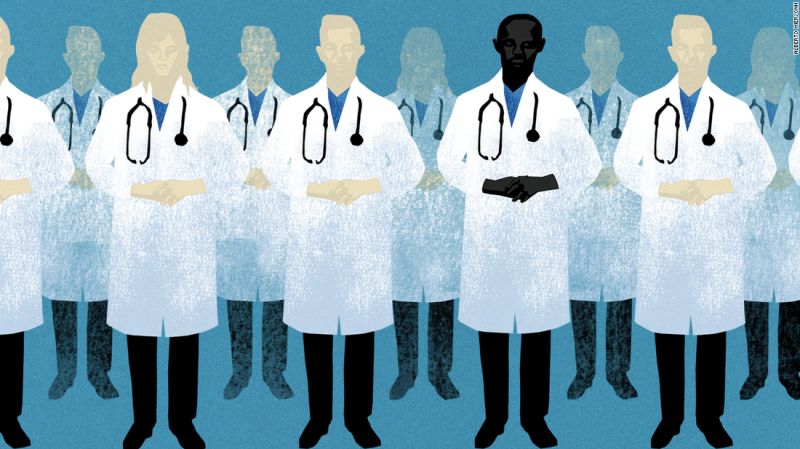Only 5.7% of US doctors are Black, and experts warn the shortage harms public health