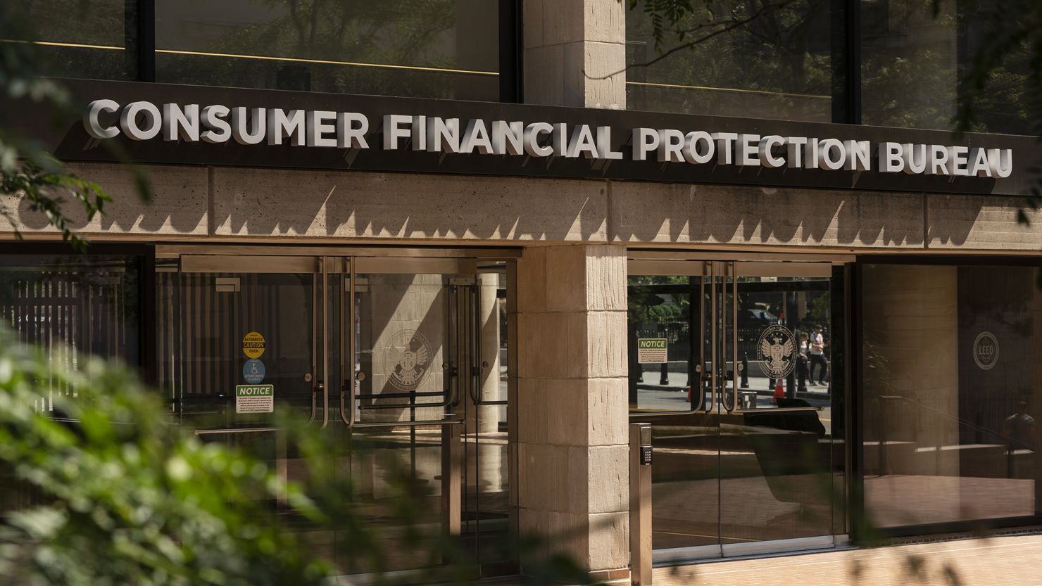 The Consumer Financial Protection Bureau (CFPB) headquarters in Washington, D.C., US, on Sunday, May 22, 2022. 