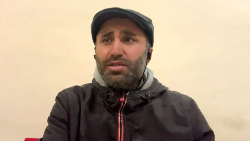 NextImg:Palestinian activist beaten by Israeli soldier tells CNN he is scared for his life | CNN