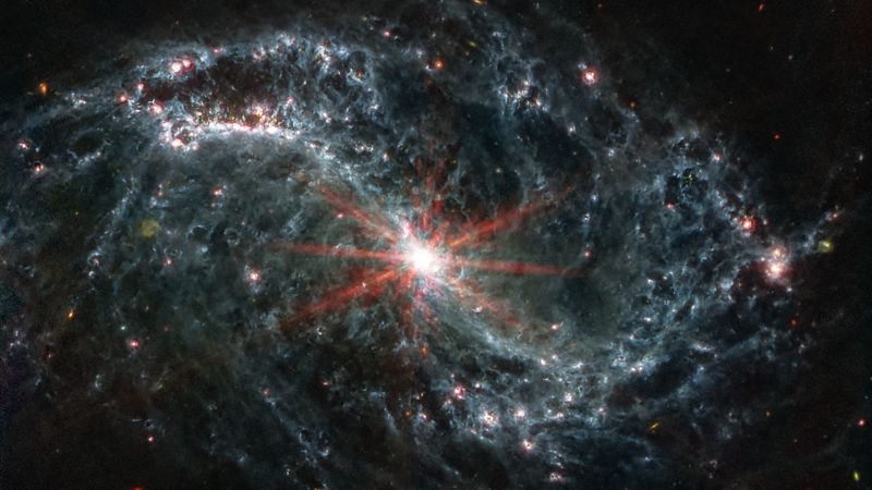 Young stars create celestial spiderwebs in new Webb telescope images – CNN
