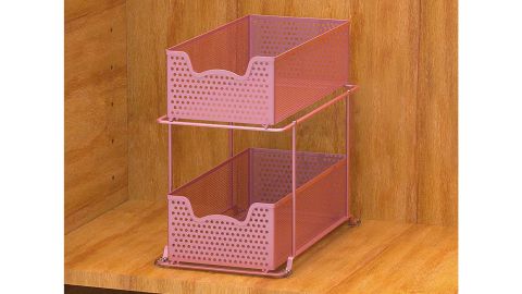 Amazon Simple Houseware 2 الطبقة انزلاق خزانة سلة المنظم درج