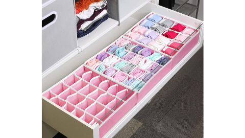 Amazon Simple Houseware Socks Underwear Drawer Organizer