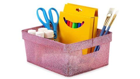 Amazon Isaac Jacobs Small Glitter Storage Bin Set