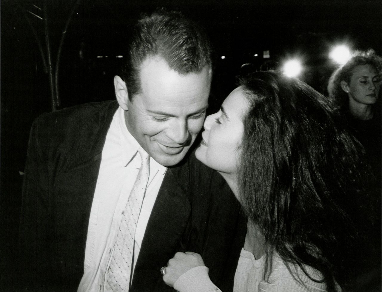 Willis married another major movie star, Demi Moore, in 1987. The two have three daughters — Rumer, Scout and Tallulah. They divorced in 2000.