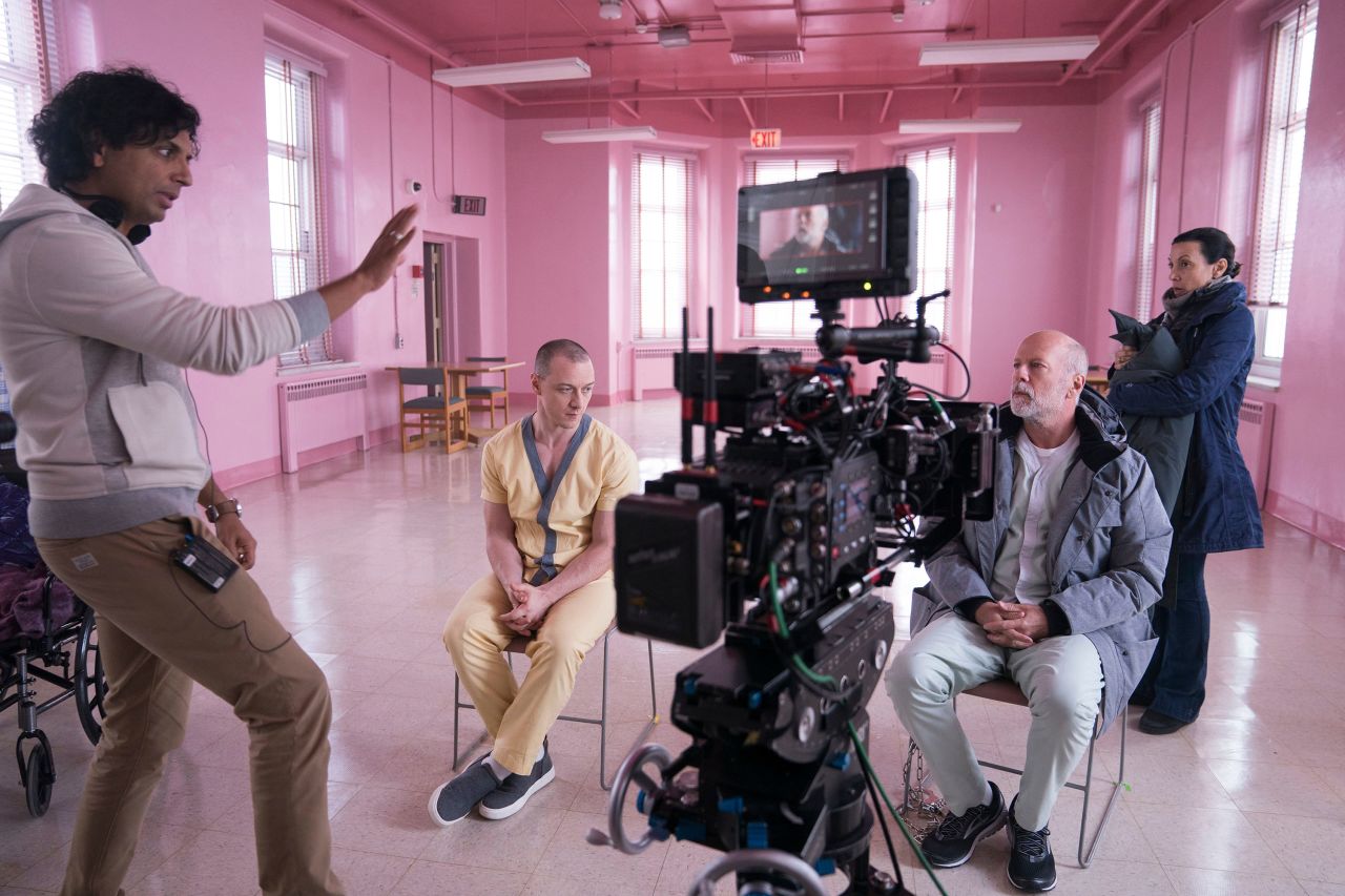 Willis is directed by M. Night Shyamalan in the 2019 film "Glass."