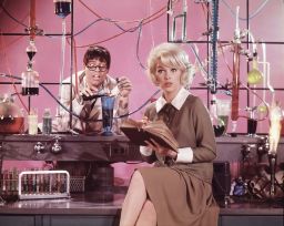 Jerry Lewis and Stella Stevens in "The Nutty Professor" (1963)
