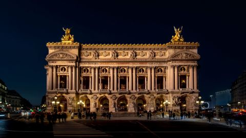 Palais Garnier in Paris, France.