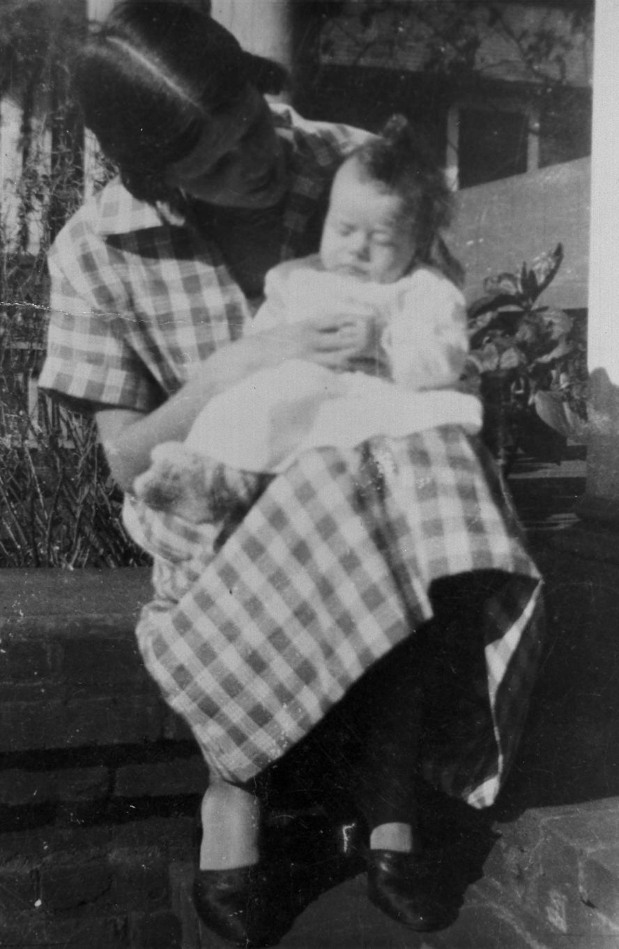 Carter is held by his mother, Lillian, when he was just a month old. Carter was born October 1, 1924, in Plains, Georgia. He was the first US president to be born in a hospital.