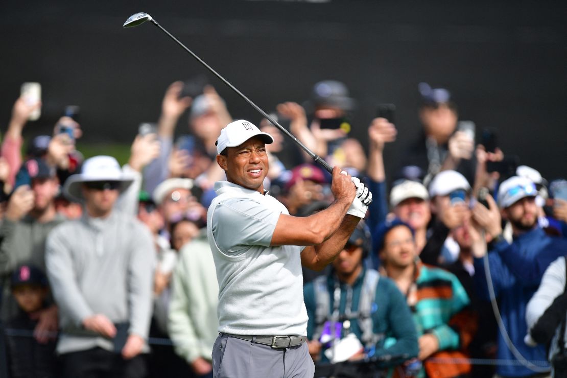 Tiger Woods’ ball ends up in fan’s jacket as golfer enjoys resurgent ...