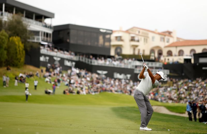 Tiger Woods ball ends up in fans jacket as the golfer enjoys resurgent round at Genesis Invitational CNN