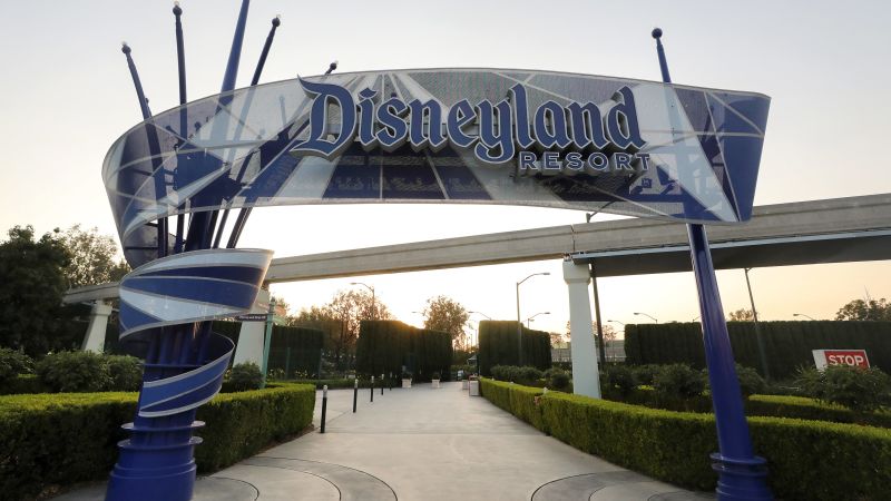 NextImg:Woman dies after falling off Disneyland parking structure, police say | CNN