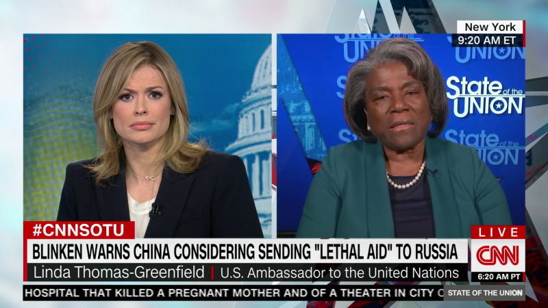 UN ambassador: Spy balloon did have impact on US-China relationship | CNN Politics