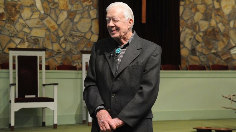 Jimmy Carter's church asks for comfort for his family as the former president enters hospice care | CNN