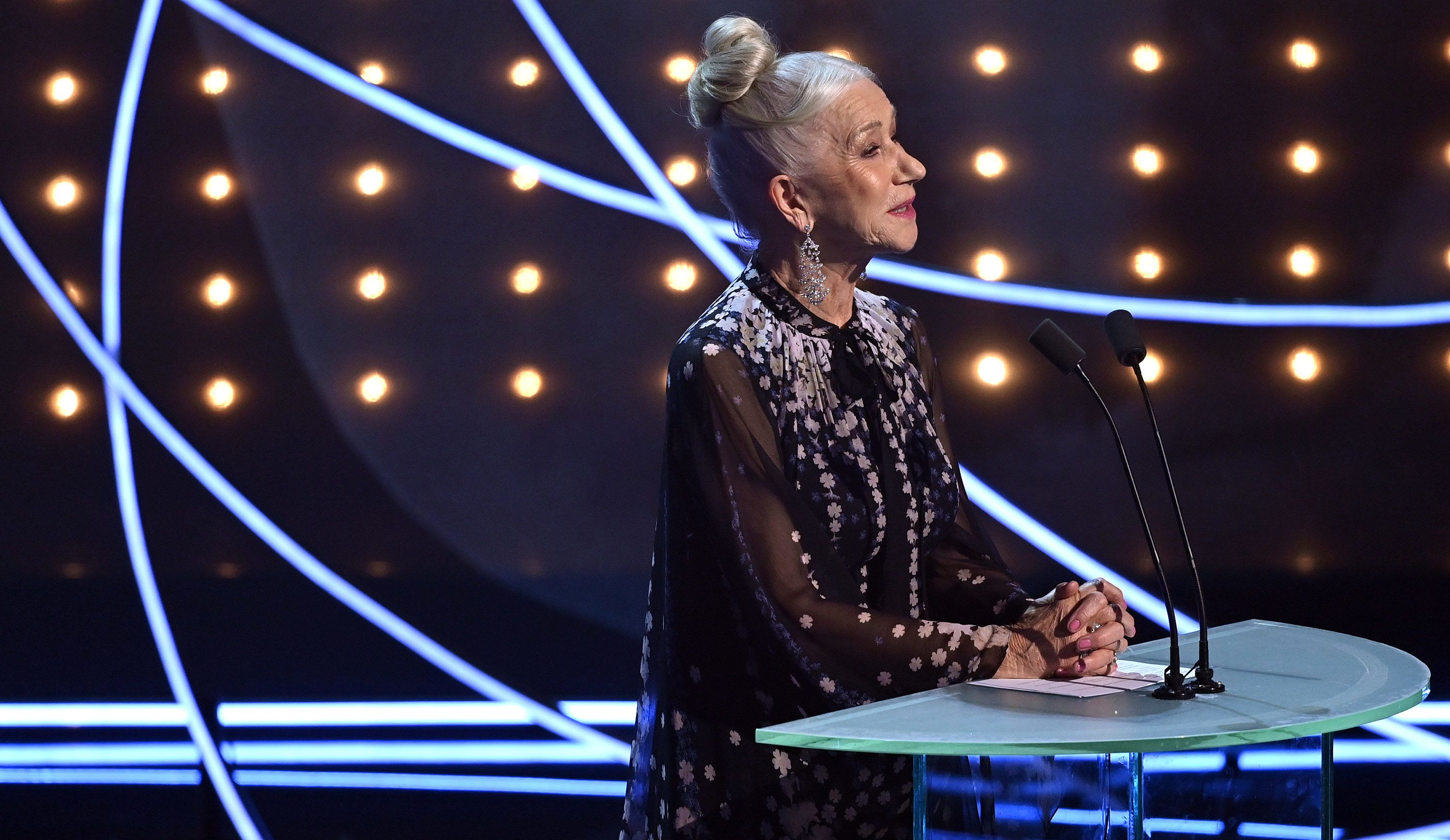 Dame Helen Mirren presents a tribute to Queen Elizabeth II.