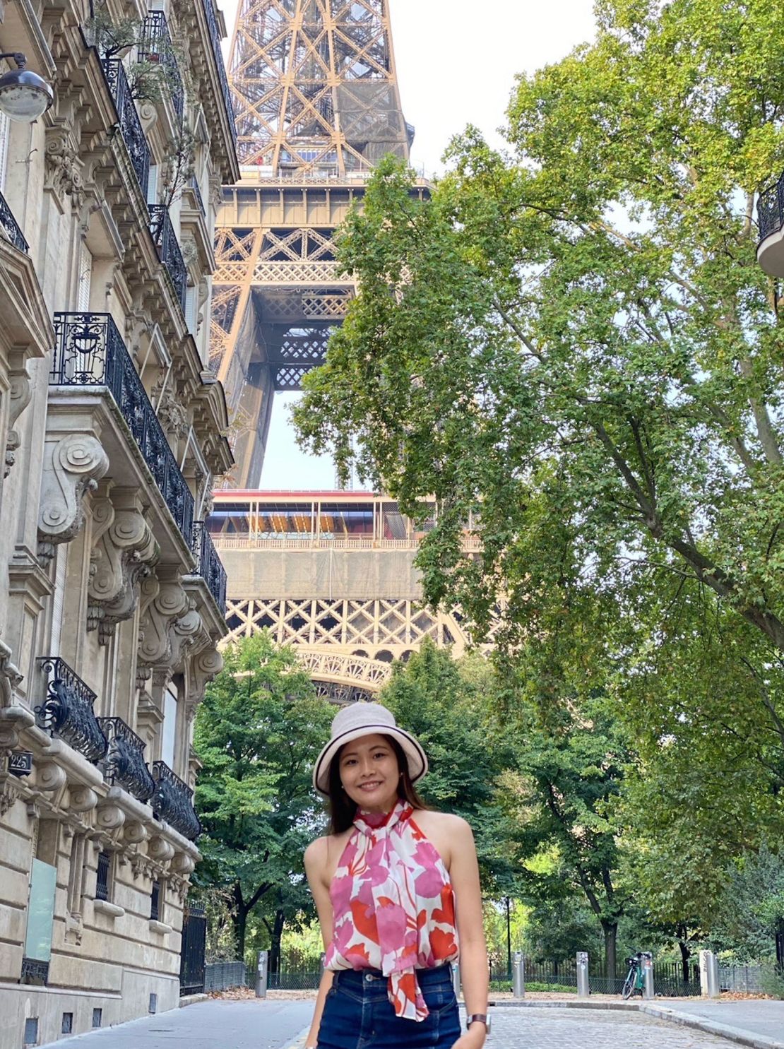 Yuma Kase says that she enjoys exploring the world. She's pictured here on a visit to Paris.