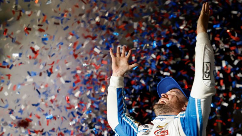 Ricky Stenhouse Jr. triumphs in double overtime in longest Daytona 500 in history | CNN