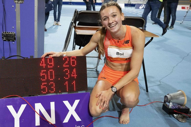 Femke Bol Breaks 41-year World Record In The Women’s Indoor 400 Meters ...