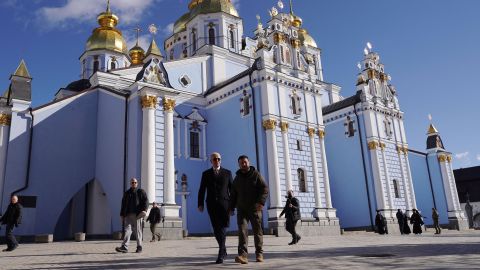 Ο πρόεδρος των ΗΠΑ Τζο Μπάιντεν έκανε ένα αιφνιδιαστικό ταξίδι στο Κίεβο στις 20 Φεβρουαρίου 2023, ενόψει της πρώτης επετείου της εισβολής της Ρωσίας στην Ουκρανία