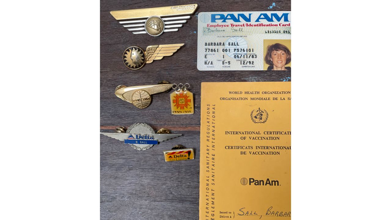 <strong>Flying career:</strong> Barbara moved to the US to be with Anthony. She later worked for National Airlines, Pan Am and now works for Delta.