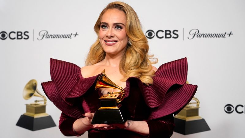NextImg:Adele says she's become a 'constant meme' following the Super Bowl | CNN