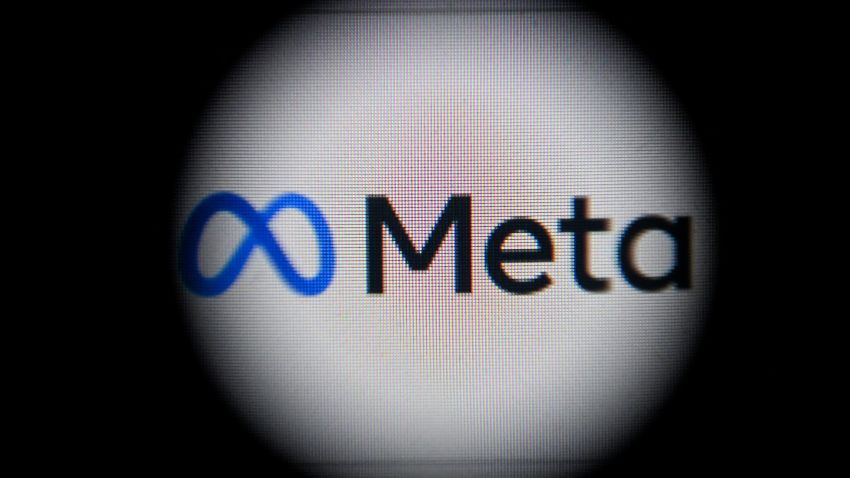 This photograph taken on October 28, 2021 shows the META logo on a laptop screen in Moscow as Facebook chief Mark Zuckerberg announced the parent company's name is being changed to "Meta" to represent a future beyond just its troubled social network. - The new handle comes as the social media giant tries to fend off one its worst crises yet and pivot to its ambitions for the "metaverse" virtual reality version of the internet that the tech giant sees as the future. (Photo by Kirill KUDRYAVTSEV / AFP) (Photo by KIRILL KUDRYAVTSEV/AFP via Getty Images)