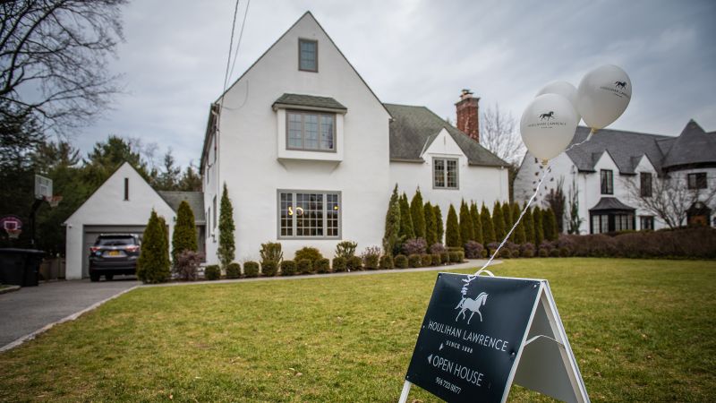 NextImg:Home sales sank in January for the 12th straight month | CNN Business