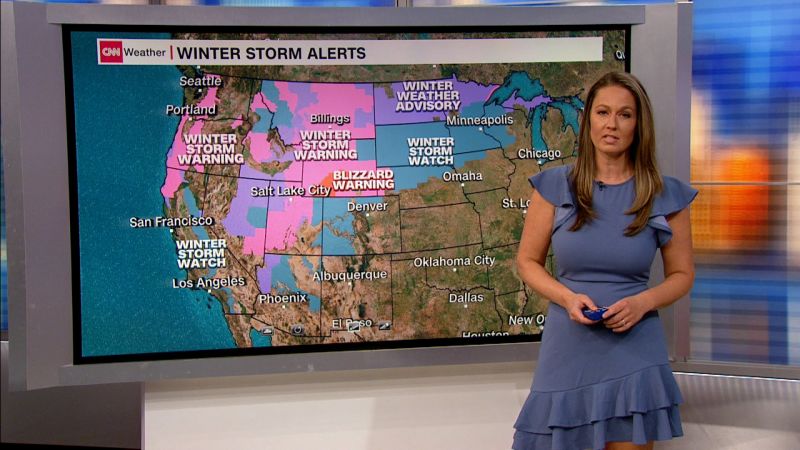 CNN Meteorologist Breaks Down Major Coast-to-coast Winter Storm | CNN