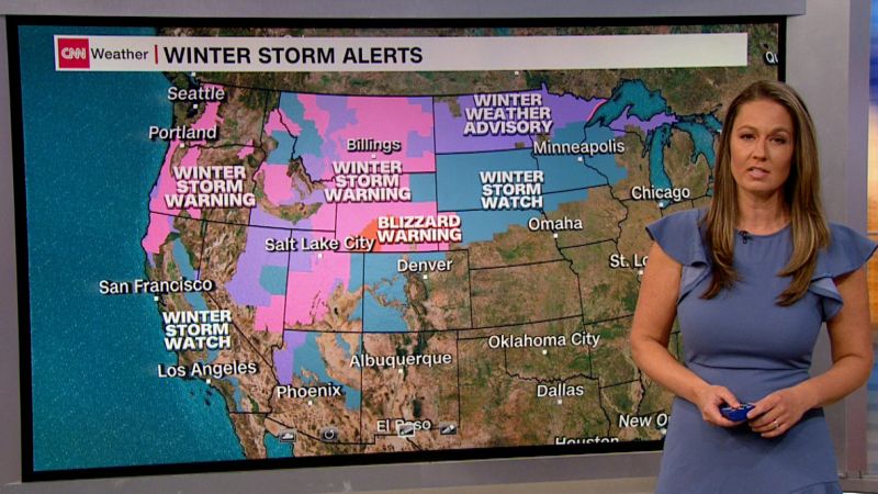 Watch: CNN meteorologist breaks down major coast-to-coast winter storm | CNN