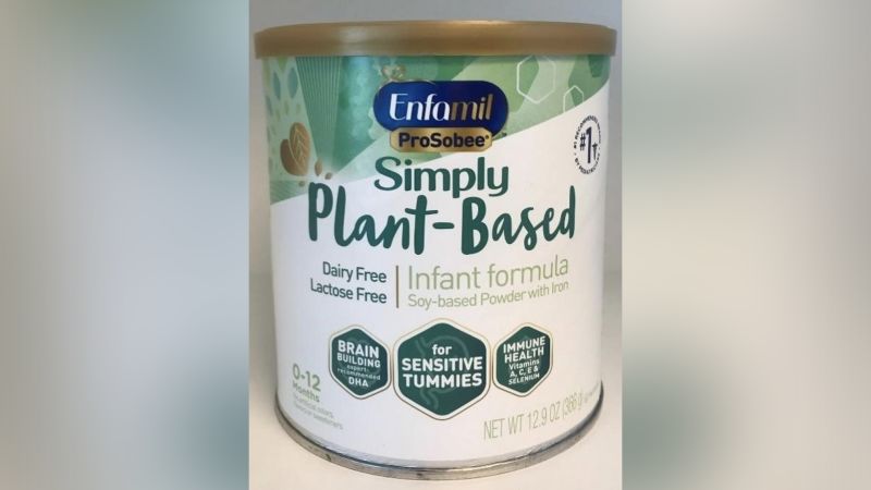 Read more about the article 145000 cans of Enfamil ProSobee infant formula recalled over bacterial risk – CNN