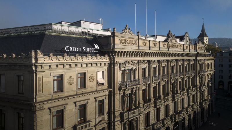 NextImg:Credit Suisse shares plunge again on report of regulatory probe | CNN Business